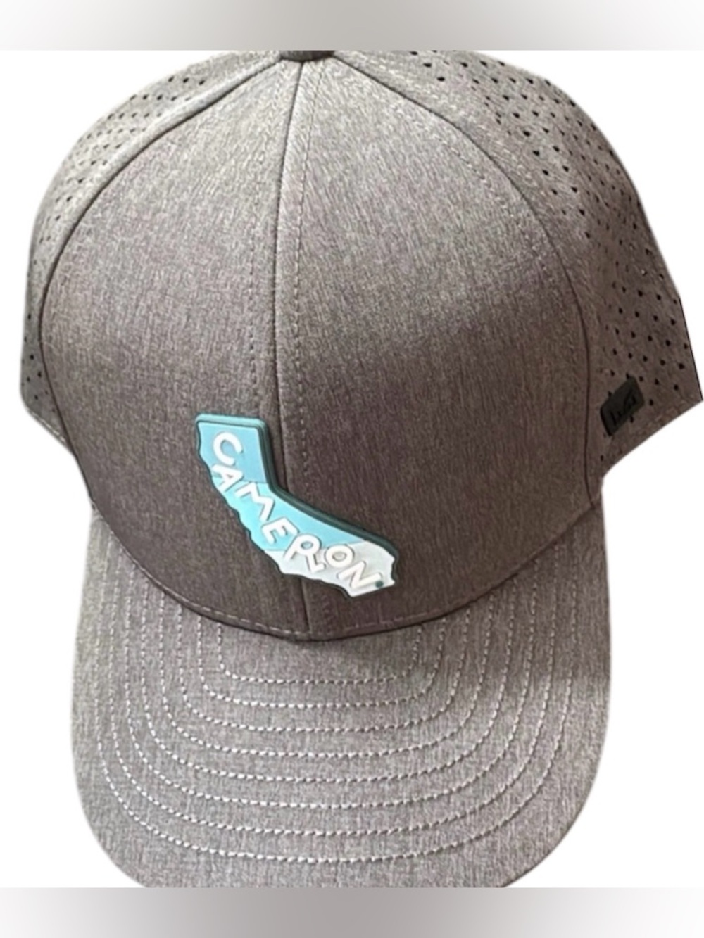 NWT SCOTTY CAMERON GALLERY MELIN Exclusive Hydro A Game Cali Patch Grey Golf Hat